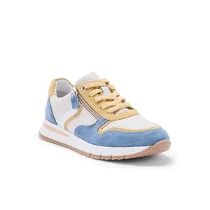 Laced and zipped women's trainers Pédiconfort image-1