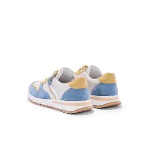 Laced and zipped women's trainers Pédiconfort image-2