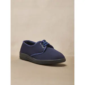 Women's slightly stretchy knit derby shoes Pédiconfort image-1