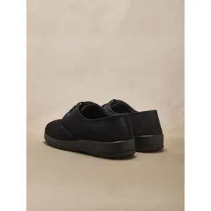 Women's slightly stretchy knit derby shoes Pédiconfort image-3