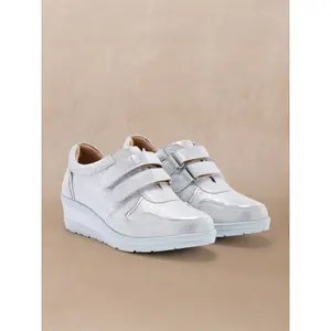 Leather Velcro Derby Shoes for Women Pédiconfort image-3