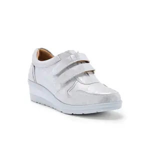 Leather Velcro Derby Shoes for Women Pédiconfort image-1