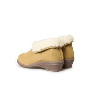 Futterede læder hjemmesko til kvinder Pédiconfort image-1