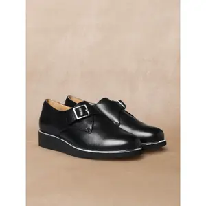 Leren mocassins met gesp voor dames Pédiconfort image-2