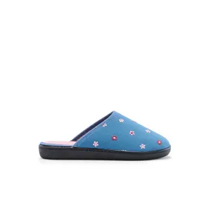 Mules bordadas con interior de esponja para mujer Pédiconfort image-0