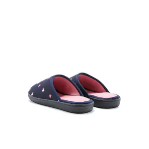 Mules bordadas con interior de esponja para mujer Pédiconfort image-2