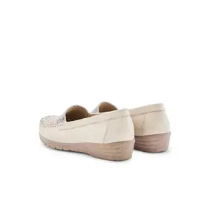 Ethnic loafers comfort width women Pédiconfort image-2