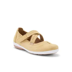 Crossed Strap Leather Baby Shoes for Women Pédiconfort image-1