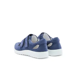 Extra large perforated leather sneakers for women Pédiconfort image-2