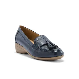 Dames mocassins met pompons Pédiconfort image-1