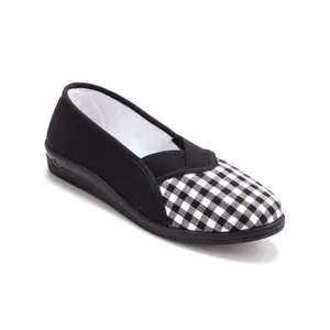 Espadrilles fantaisie intérieur éponge femme Pédiconfort image-1