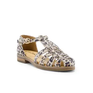 Leather Velcro Sandals Women Pédiconfort image-1