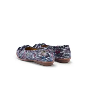Women's Leather Ballet Flats with Decorative Buckle Pédiconfort image-2