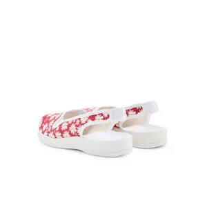 Damen-Sandalen mit elastischem Einsatz und Innensohle aus Schaumstoff Pédiconfort image-2