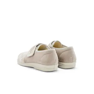 Women's Velcro Stretch Fabric Derby Shoes Pédiconfort image-3