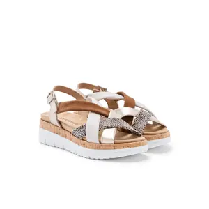 Women's wedge sandals Pédiconfort image-3