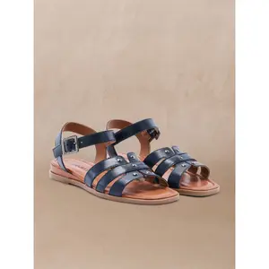 Flat Sandals with Stud Details for Women Pédiconfort image-3