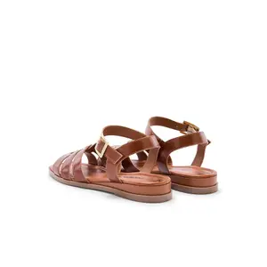 Flat Sandals with Stud Details for Women Pédiconfort image-4