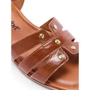 Flat Sandals with Stud Details for Women Pédiconfort image-6