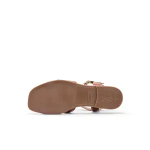 Flat Sandals with Stud Details for Women Pédiconfort image-5