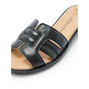 Leather Mules with Aerosemelle for Women Pédiconfort image-6