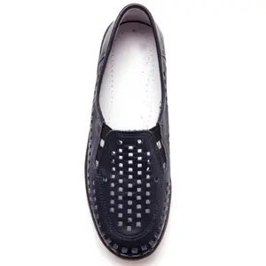 Women's leather loafers Pédiconfort image-3