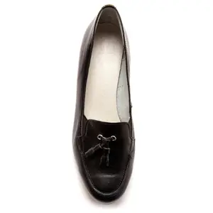 Mocassins de couro com pompons para mulher Pédiconfort image-5