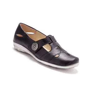 Women's fancy Mary Jane ballet flats with Velcro Pédiconfort image-1