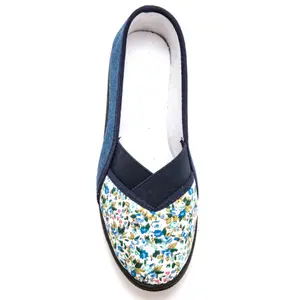 Espadrilles fantaisie intérieur éponge femme Pédiconfort image-3