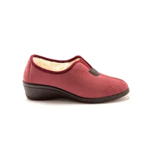 Zapatillas de casa forradas de lana para mujer Pédiconfort image-0