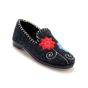 Geborduurde pantoffels voor dames Pédiconfort image-1