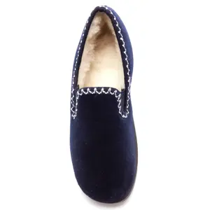 Gevoerde wollen pantoffels voor dames Pédiconfort image-4