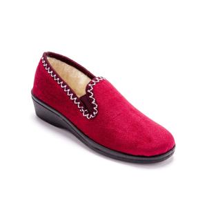 Gevoerde wollen pantoffels voor dames Pédiconfort image-1