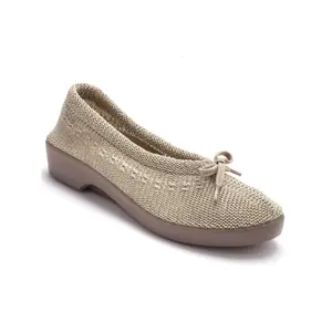 Gebreide ballerina's voor dames Pédiconfort image-1