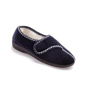 Pantofole donna con patta a velcro Pédiconfort image-1