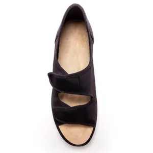 Sandales extra larges maille extensible femme Pédiconfort image-5