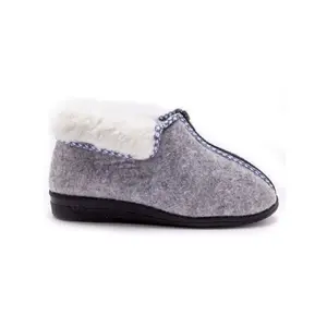 Gevoerde pantoffels van mostly wol voor dames Pédiconfort image-0