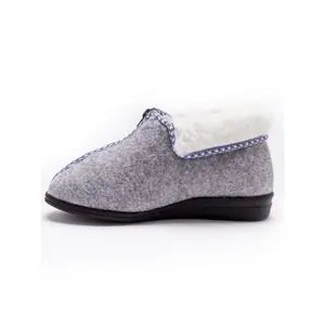 Gevoerde pantoffels van mostly wol voor dames Pédiconfort image-2