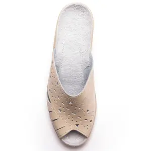 Sandalias de cuero para mujer Pédiconfort image-3