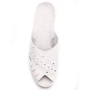 Sandalias de cuero para mujer Pédiconfort image-3