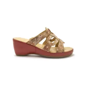 Ciabatte da donna in pelle Pédiconfort image-0