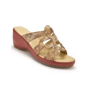 Ciabatte da donna in pelle Pédiconfort image-1