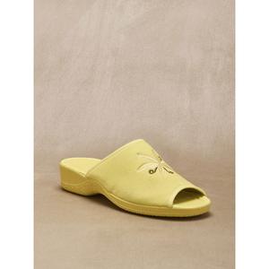 Geborduurde muiltjes met voering van badstof voor dames Pédiconfort image-1