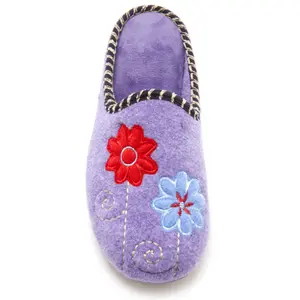 Mulas bordadas mujer Pédiconfort image-5