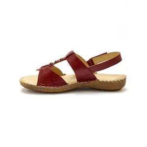 Leather sandals woman Pédiconfort image-2