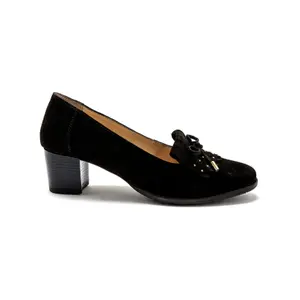 Leather loafers with air sole for women Pédiconfort image-0
