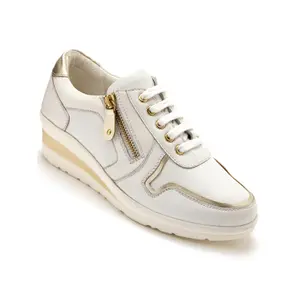 Baskets aérosemelle cuir femme Pédiconfort image-1