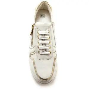 Baskets aérosemelle cuir femme Pédiconfort image-2