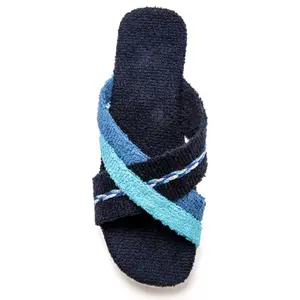 Pantoletten aus Frottee, Damen Pédiconfort image-3