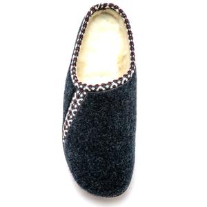 Zapatillas de casa de lana mayoritaria para mujer Pédiconfort image-5